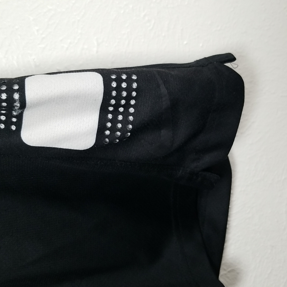Nike Dri-Fit Boy's Basketball Shorts Black & White Size L with drawstring - Picture 2 of 16